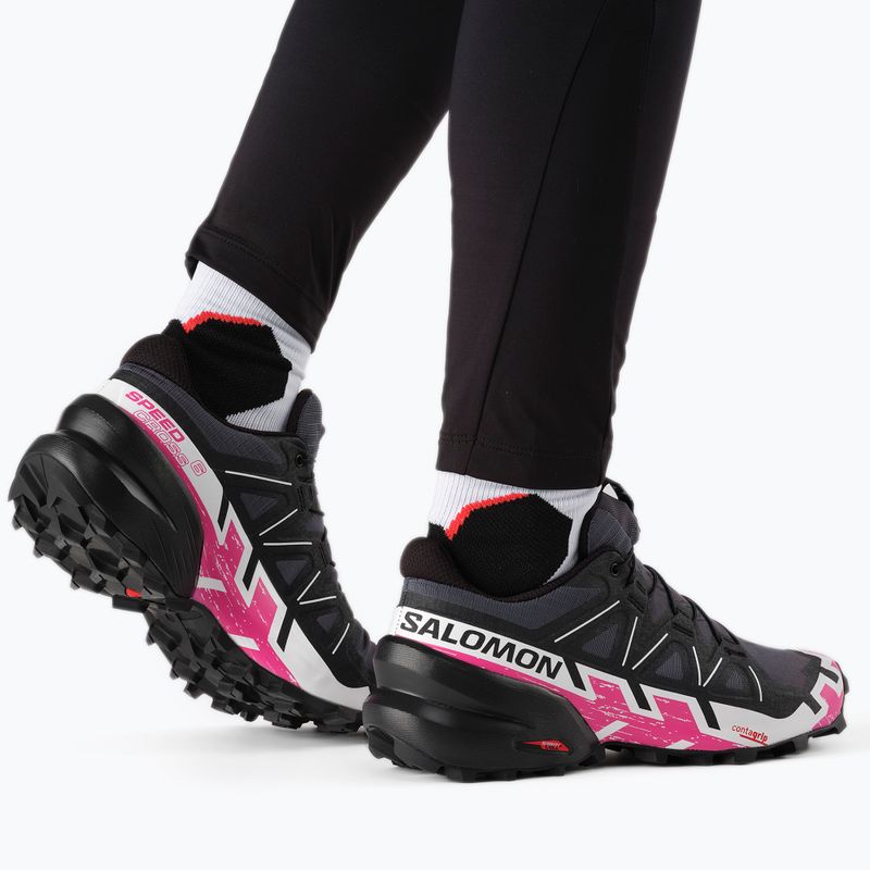 Încălțăminte de alergat pentru femei Salomon Speedrcross 6 gri L41743000 4