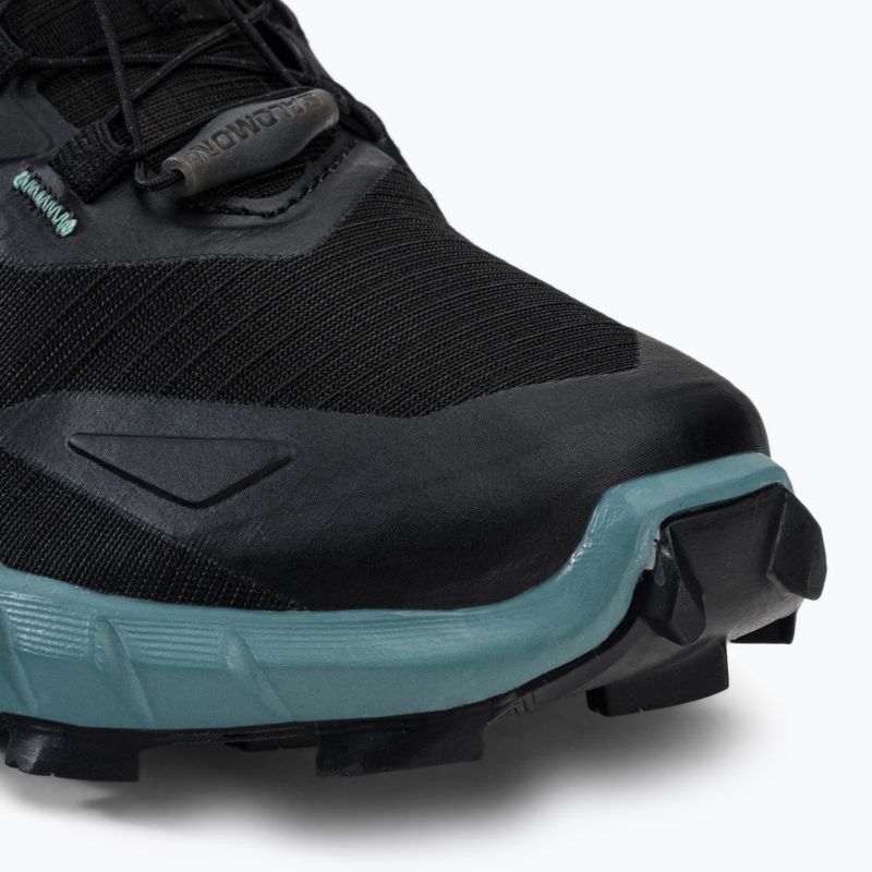 Încălțăminte de alergat pentru femei Salomon Supercross 4 GTX negru-albastră L41735500 7