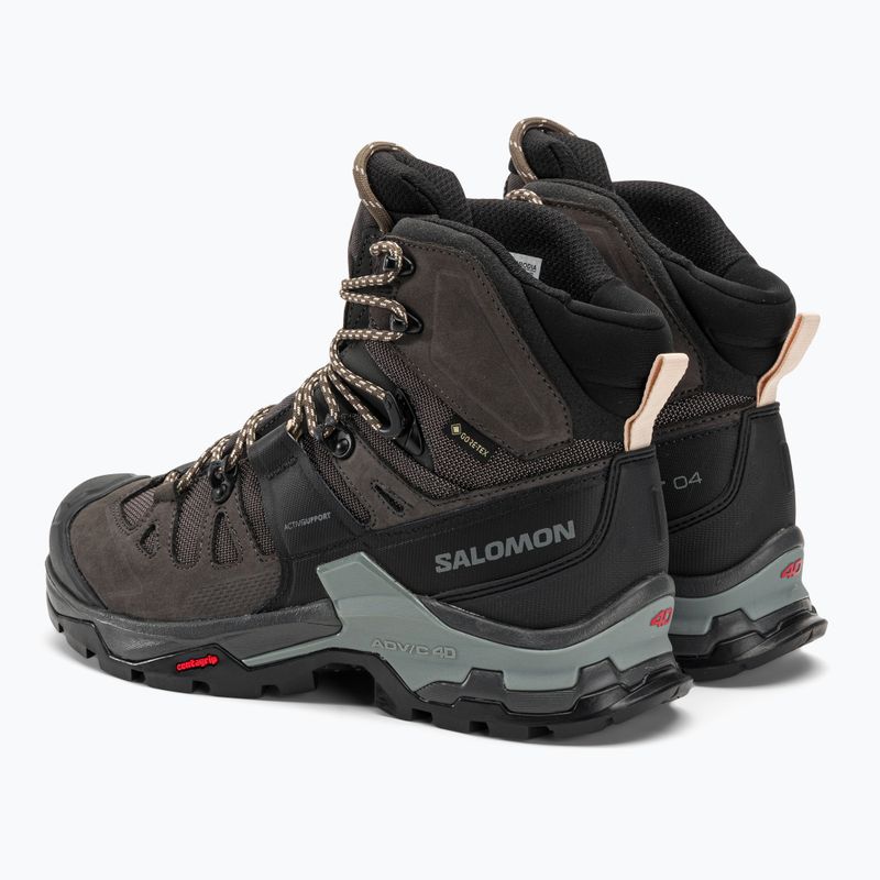 Cizme de trekking pentru femei Salomon Quest 4 GTX magnet/negru/soare 3