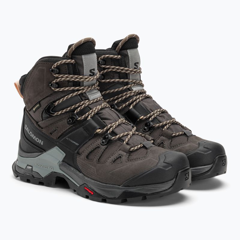 Cizme de trekking pentru femei Salomon Quest 4 GTX magnet/negru/soare 4