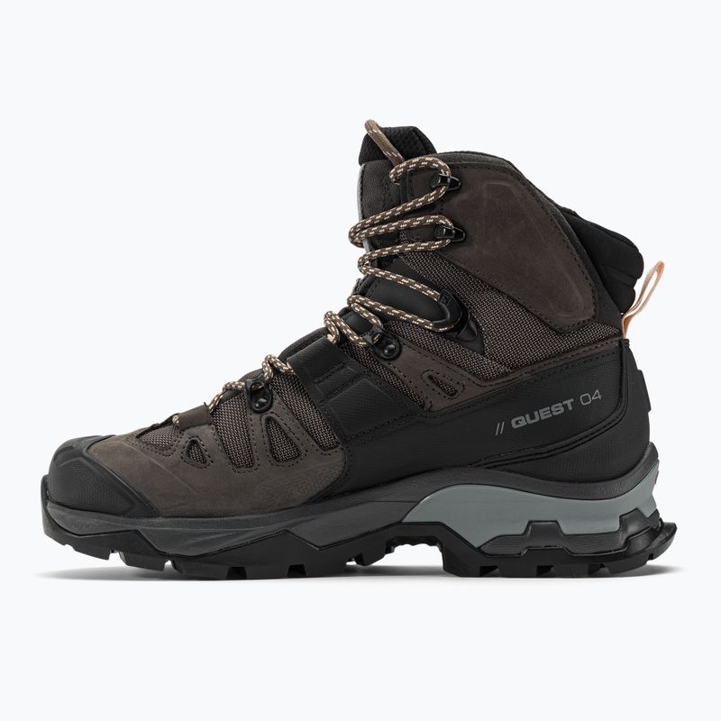 Cizme de trekking pentru femei Salomon Quest 4 GTX magnet/negru/soare 9