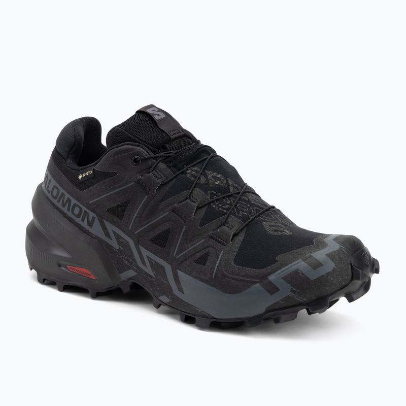 Pantofi de alergare pentru bărbați Salomon Speedcross 6 GTX negru/negru/fantomă