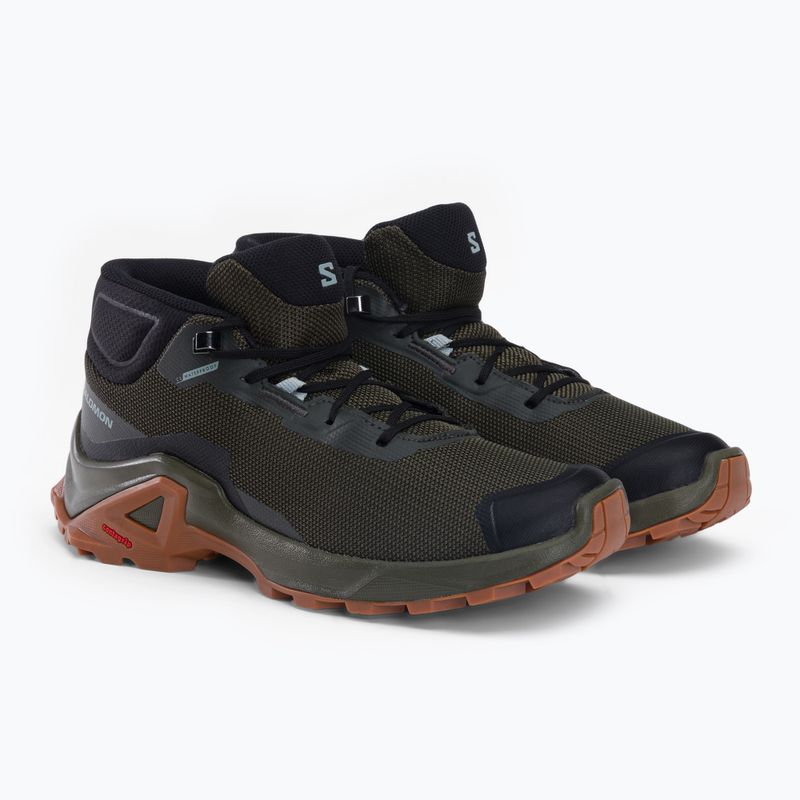 Încălțăminte de trekking pentru bărbați Salomon X Reveal Chukka CSWP 2 verde L41763000 5