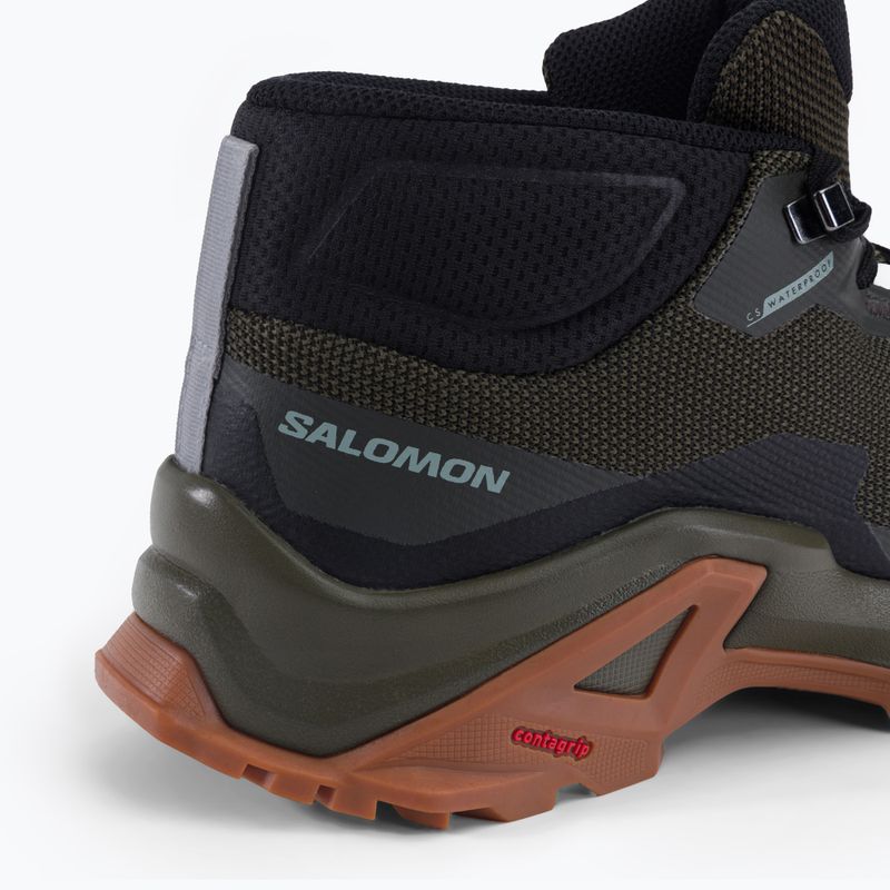 Încălțăminte de trekking pentru bărbați Salomon X Reveal Chukka CSWP 2 verde L41763000 7