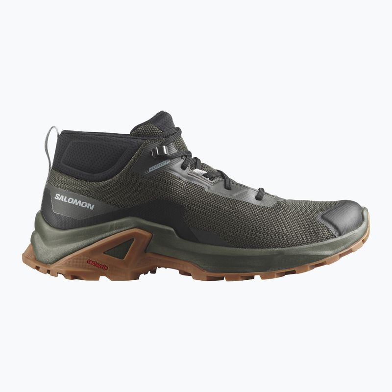 Încălțăminte de trekking pentru bărbați Salomon X Reveal Chukka CSWP 2 verde L41763000 10