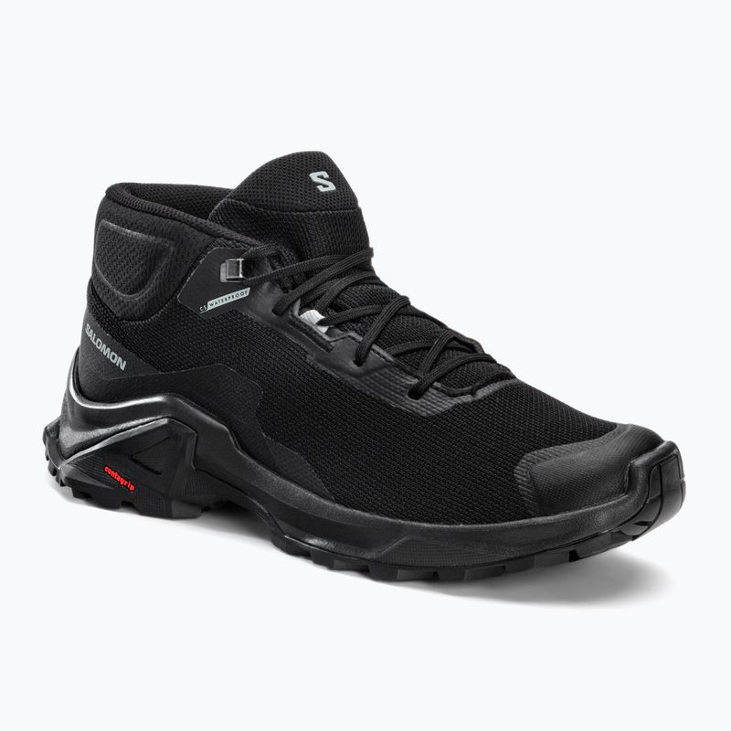Încălțăminte de trekking pentru bărbați Salomon X Reveal Chukka CSWP 2 neagră L41762900