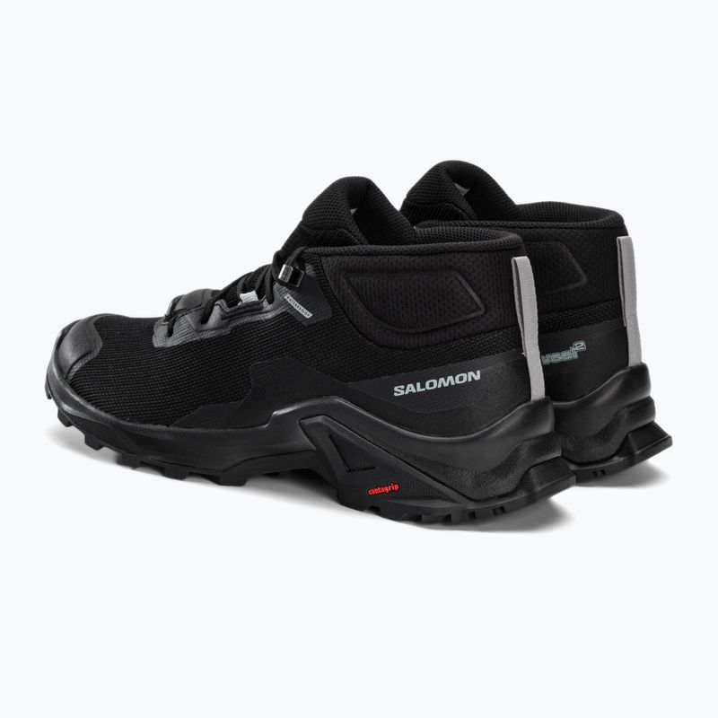 Încălțăminte de trekking pentru bărbați Salomon X Reveal Chukka CSWP 2 neagră L41762900 3