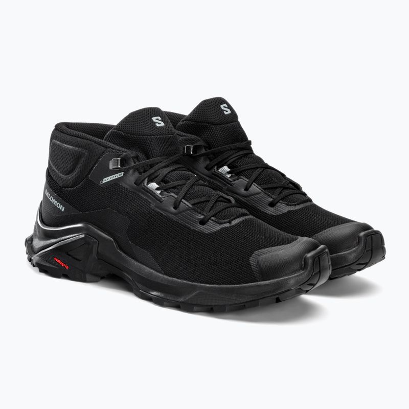 Încălțăminte de trekking pentru bărbați Salomon X Reveal Chukka CSWP 2 neagră L41762900 4