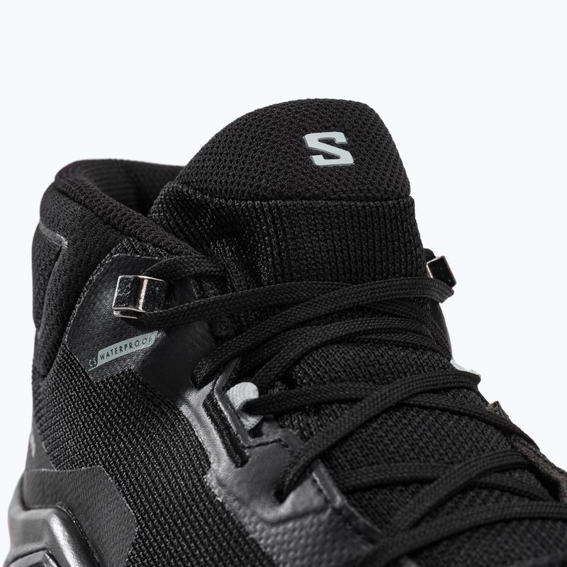 Încălțăminte de trekking pentru bărbați Salomon X Reveal Chukka CSWP 2 neagră L41762900 9