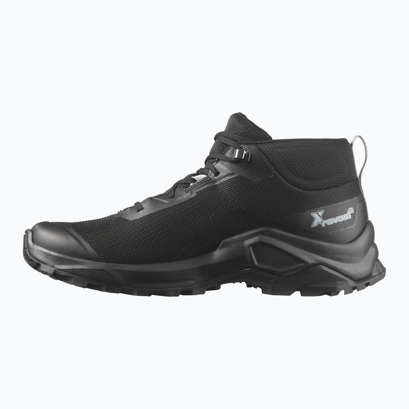 Încălțăminte de trekking pentru bărbați Salomon X Reveal Chukka CSWP 2 neagră L41762900 13