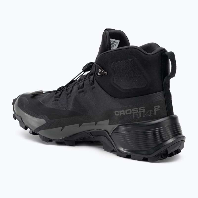 Încălțăminte de trekking pentru bărbați Salomon Cross Hike MID GTX 2 black/black/magnet 3
