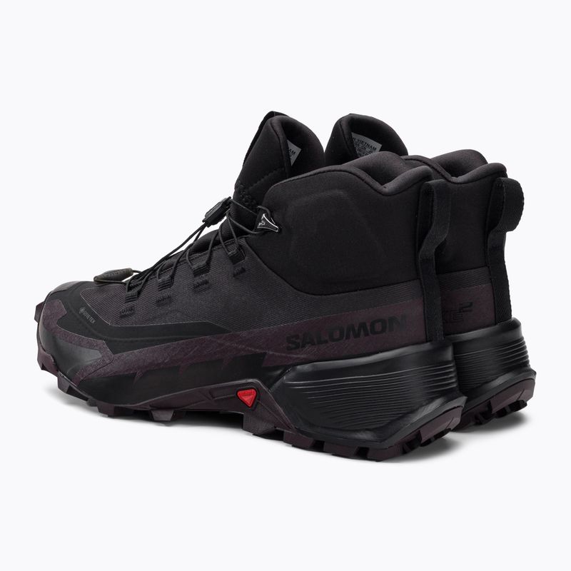 Încălțăminte de trekking pentru femei Salomon Cross Hike MID GTX 2 neagră L41731000 3