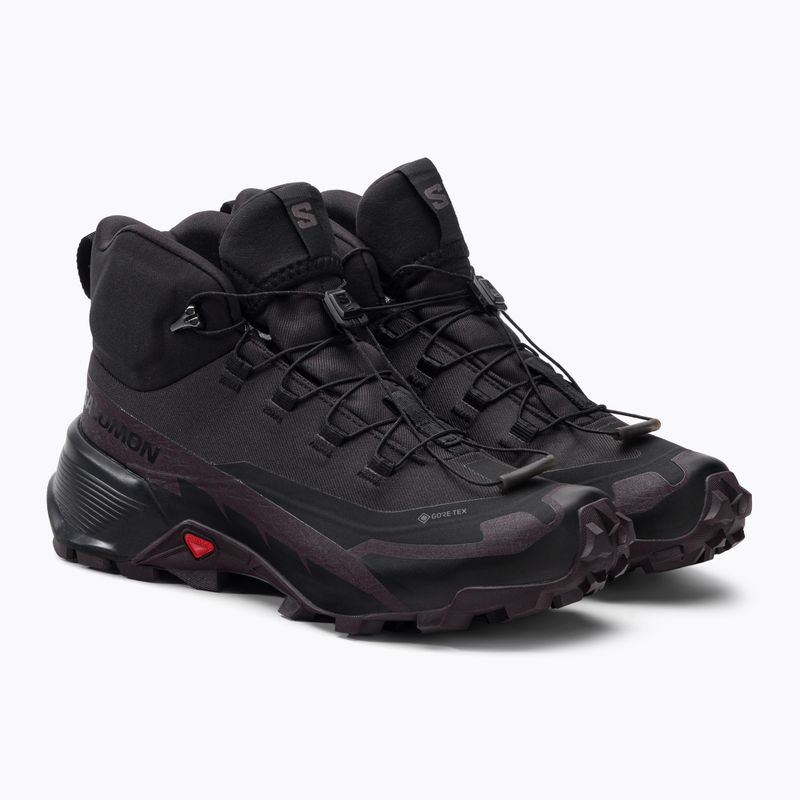 Încălțăminte de trekking pentru femei Salomon Cross Hike MID GTX 2 neagră L41731000 4