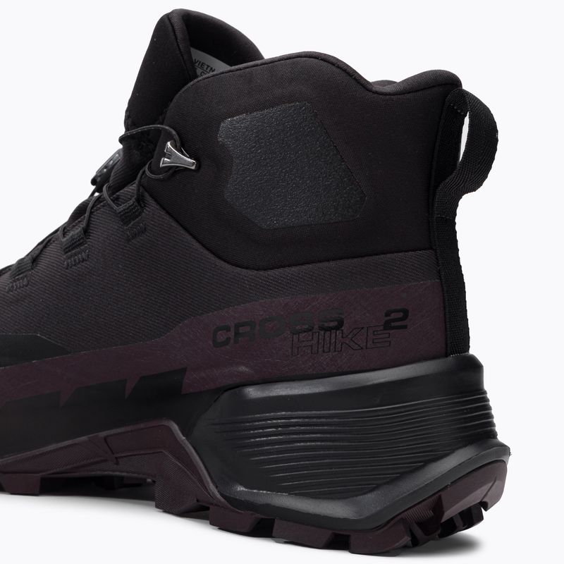 Încălțăminte de trekking pentru femei Salomon Cross Hike MID GTX 2 neagră L41731000 10