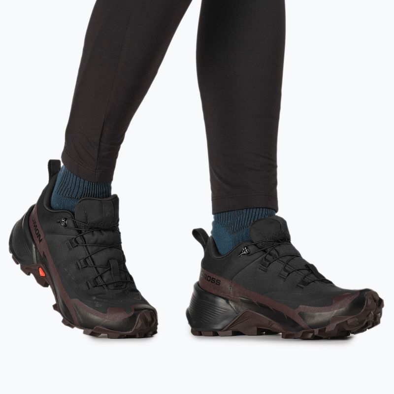 Încălțăminte de trekking pentru femei Salomon Cross Hike GTX 2 neagră L41730500 9