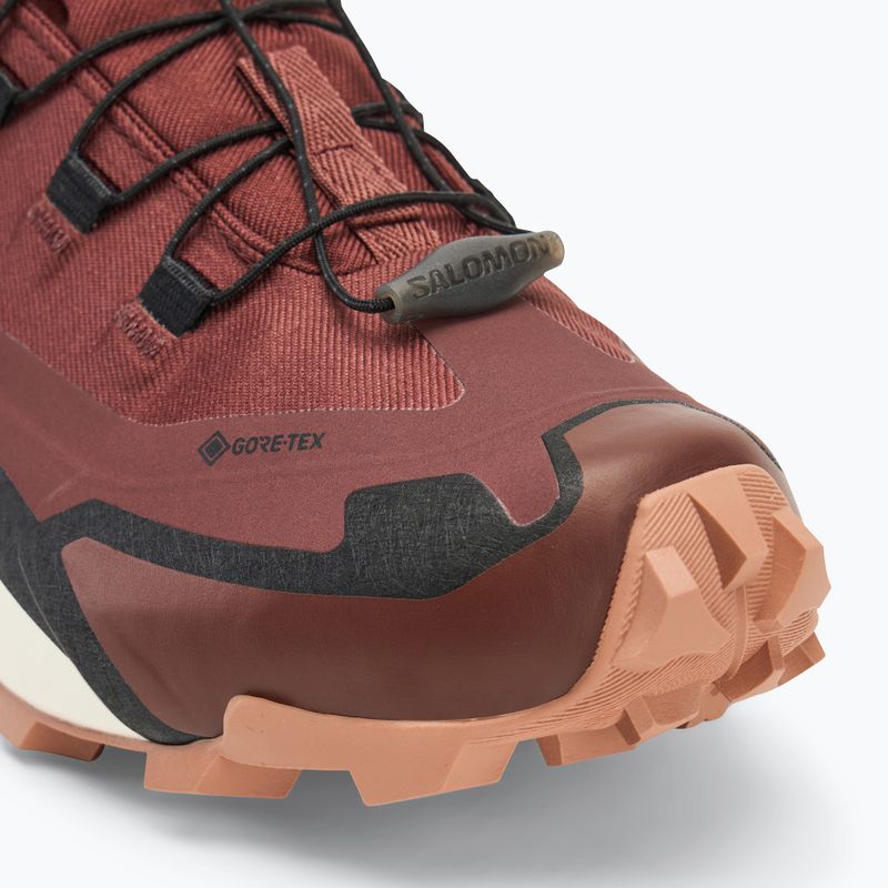 Încălțăminte de trekking pentru femei Salomon Cross Hike MID GTX 2 bitter chocolate/ mocha mousse 7