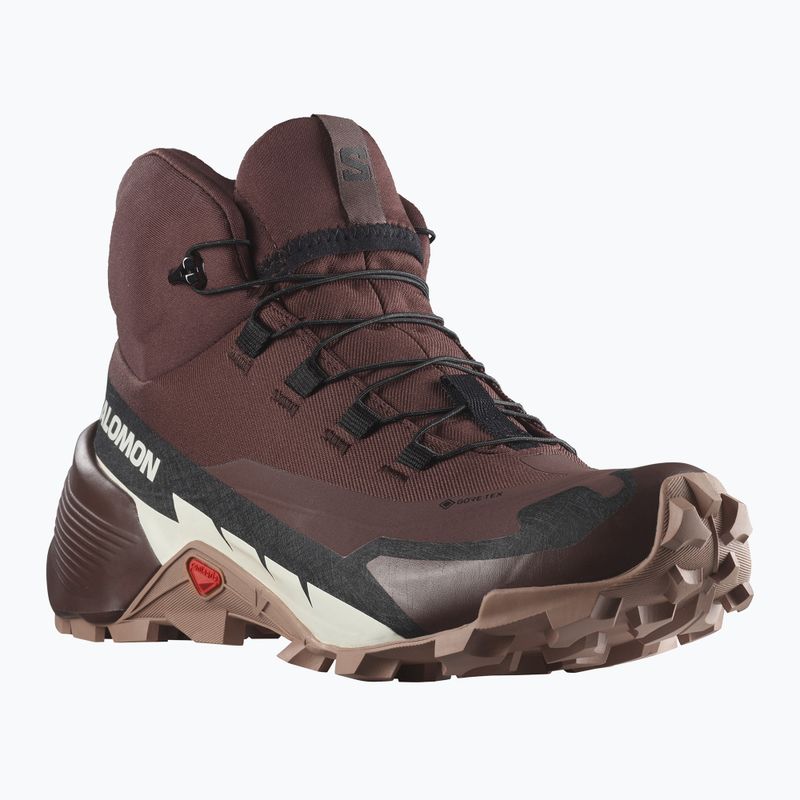 Încălțăminte de trekking pentru femei Salomon Cross Hike MID GTX 2 bitter chocolate/ mocha mousse 8