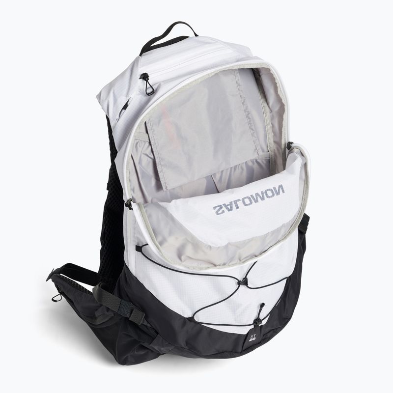 Rucsac turistic Salomon XT 20 l alb-negru LC2060200 4
