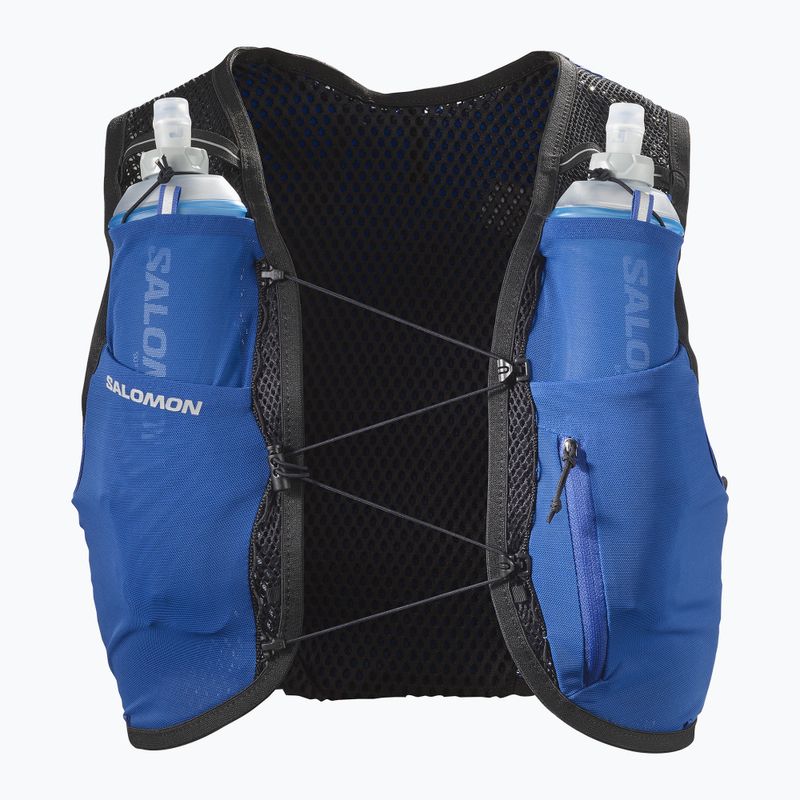 Rucsac de alergat Salomon Active Skin 4 set bleumarin LC2012500