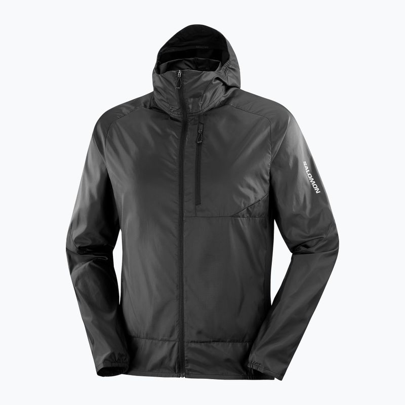 Geacă de alergare pentru bărbați Salomon Cross Wind deep black 4