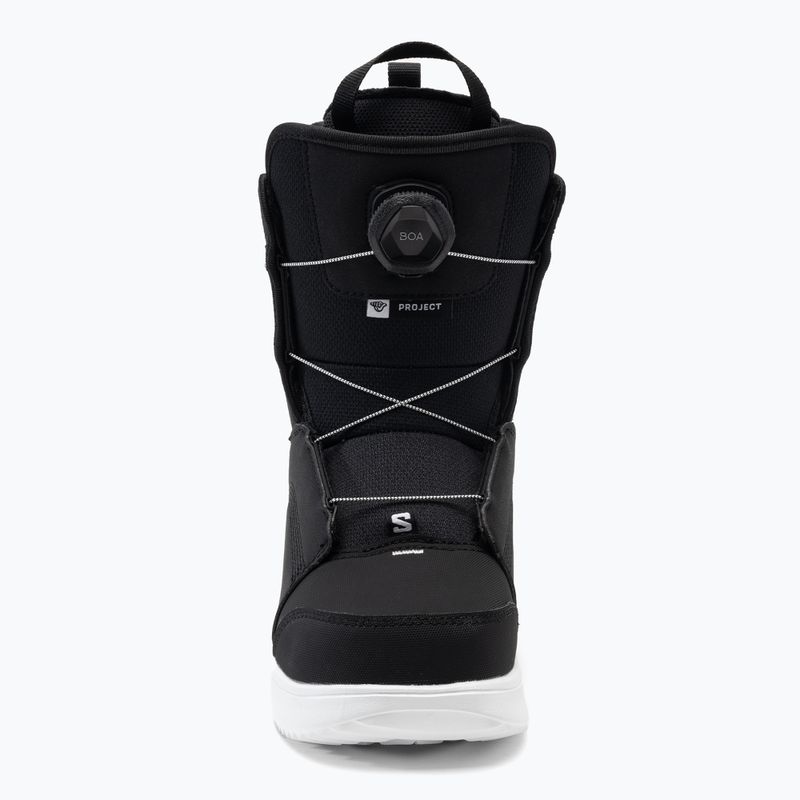 Cizme de snowboard pentru copii Salomon Project Boa negru L41681700 3
