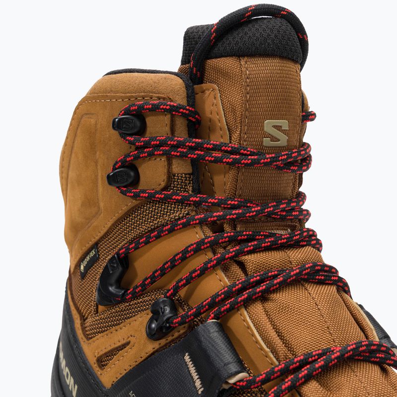 Încălțăminte de trekking pentru bărbați Salomon Quest 4 GTX maro L47156400 9