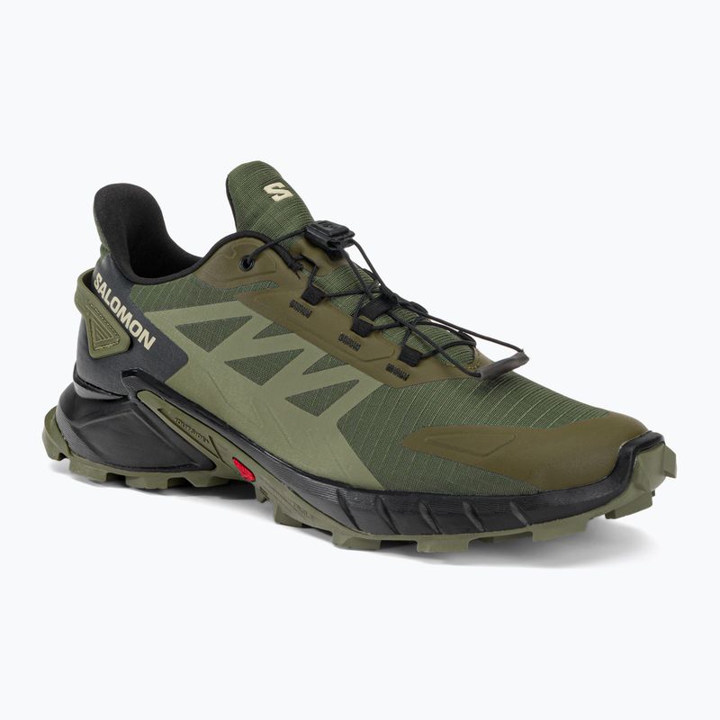 Încălțăminte de alergat pentru bărbați Salomon Supercross 4 verde L47205100
