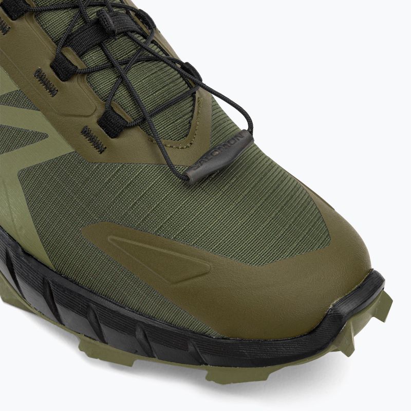 Încălțăminte de alergat pentru bărbați Salomon Supercross 4 verde L47205100 10
