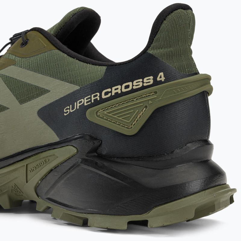Încălțăminte de alergat pentru bărbați Salomon Supercross 4 verde L47205100 13