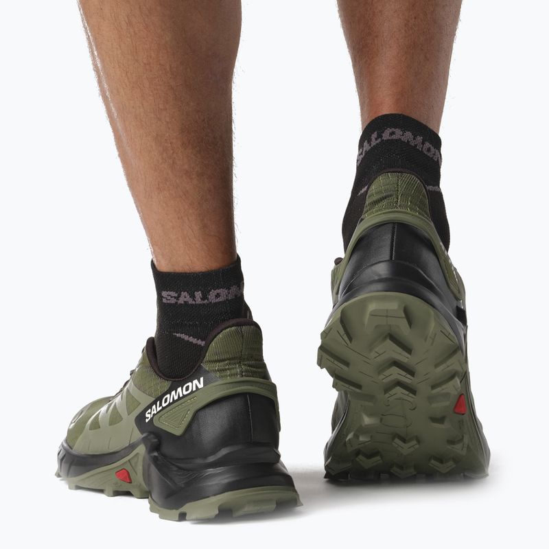Încălțăminte de alergat pentru bărbați Salomon Supercross 4 verde L47205100 4