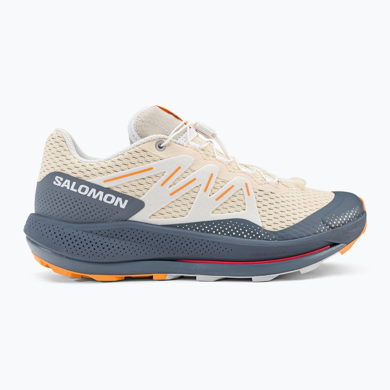 Încălțăminte de trail pentru femei Salomon Pulsar Trail bej-gri L47210600 4