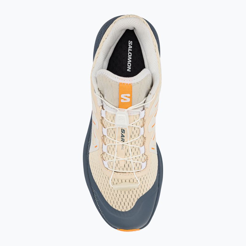 Încălțăminte de trail pentru femei Salomon Pulsar Trail bej-gri L47210600 8