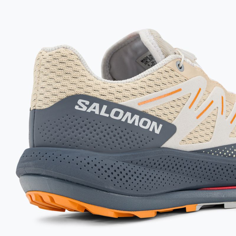Încălțăminte de trail pentru femei Salomon Pulsar Trail bej-gri L47210600 11