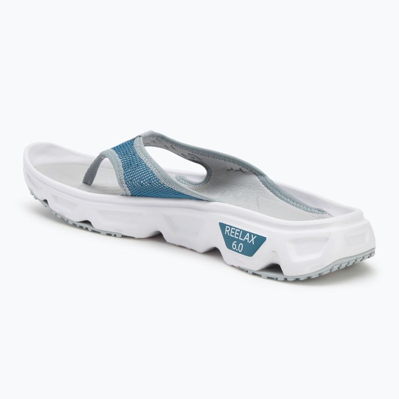 Șlapi pentru bărbați Salomon Reelax Break 6.0 blue ashes/white/pearl blue 3