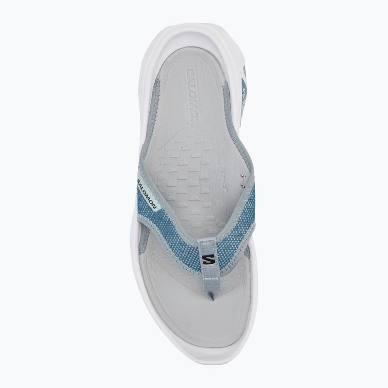 Șlapi pentru bărbați Salomon Reelax Break 6.0 blue ashes/white/pearl blue 5