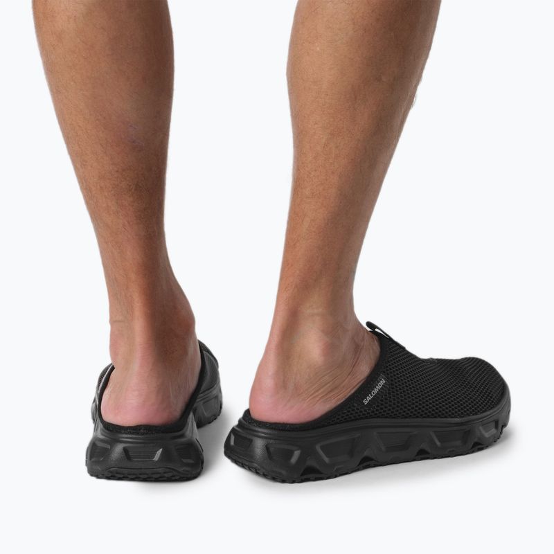 Papuci pentru bărbați Salomon Reelax Slide 6.0 black/black/alloy 4