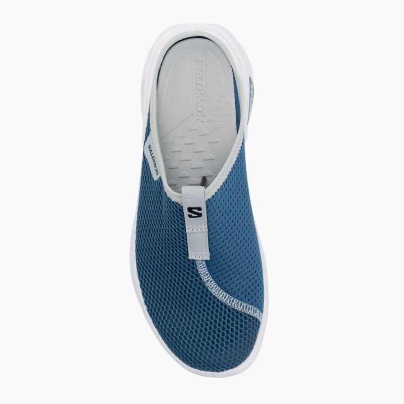 Papuci pentru bărbați Salomon Reelax Slide 6.0 blue ashes/white/pearl 5