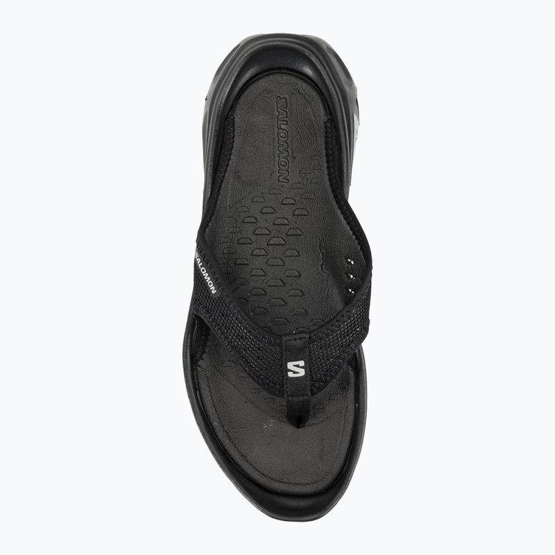 Papuci pentru bărbați Salomon Reelax Break 6.0 black/black/alloy 8