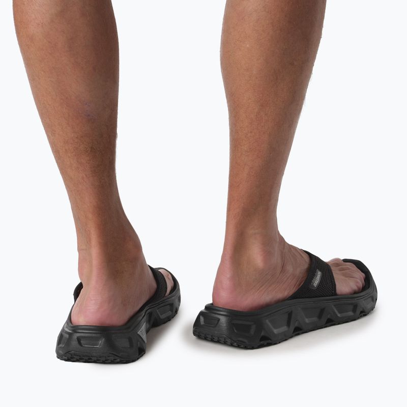 Papuci pentru bărbați Salomon Reelax Break 6.0 black/black/alloy 4