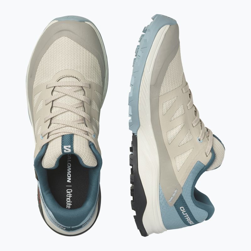 Încălțăminte de trekking pentru femei Salomon Outrise GTX bej L47142700 15