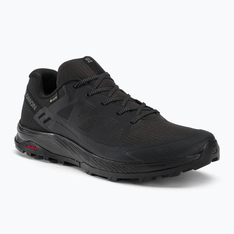 Încălțăminte de trekking pentru bărbați Salomon Outrise GTX neagră L47141800