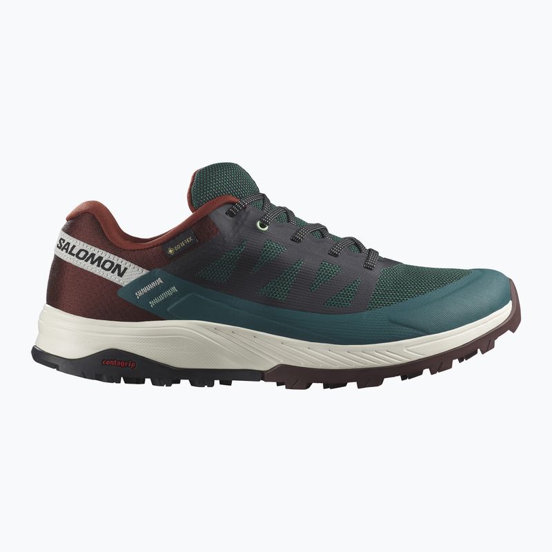 Încălțăminte de trekking pentru bărbați Salomon Outrise GTX albastră L47142100 12