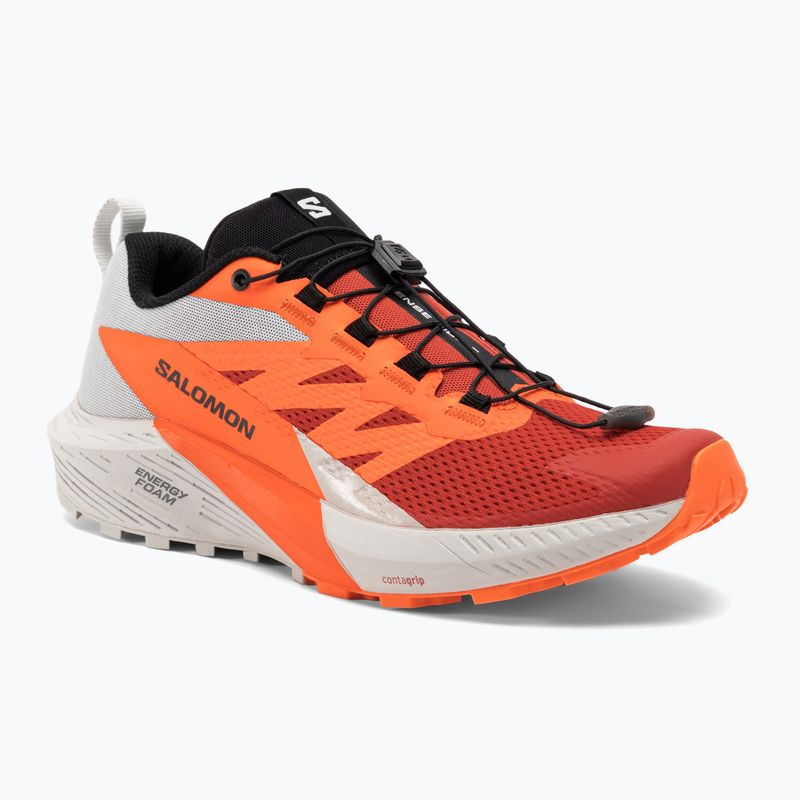 Încălăminte de alergat pentru bărbați Salomon Sense Ride 5 lunar rock/shocking orange/fiery red