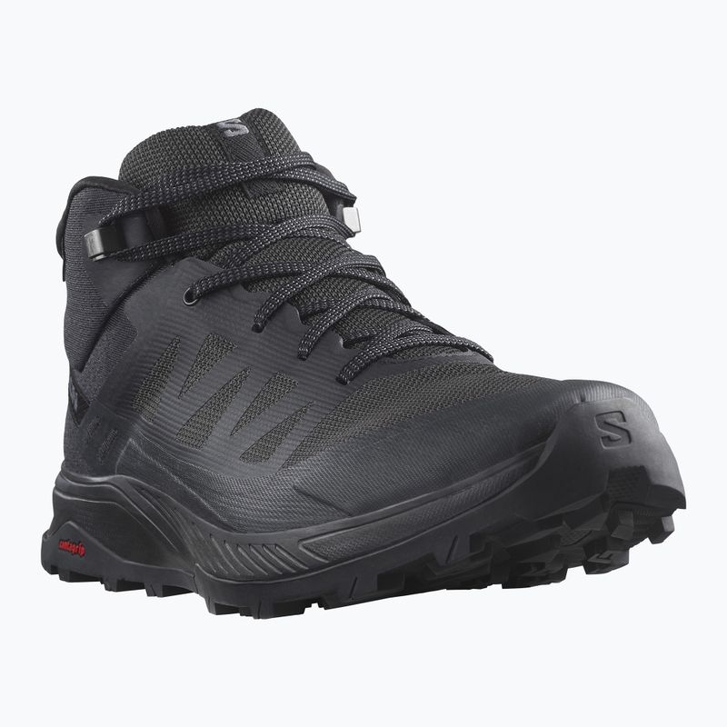 Încălțăminte de trekking pentru bărbați Salomon Outrise Mid GTX neagră L47143500 11
