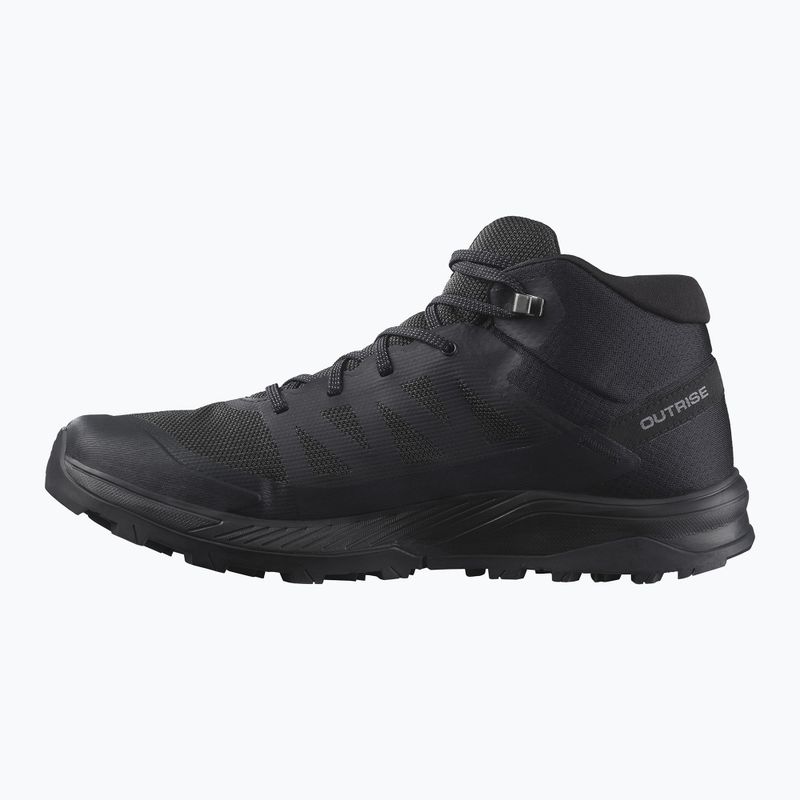 Încălțăminte de trekking pentru bărbați Salomon Outrise Mid GTX neagră L47143500 13