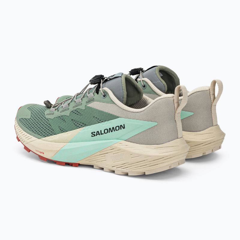 Încălțăminte de alergat pentru femei Salomon Sense Ride 5 Lily Pad/Rainy Day/Bleached Aqua L47212300 5