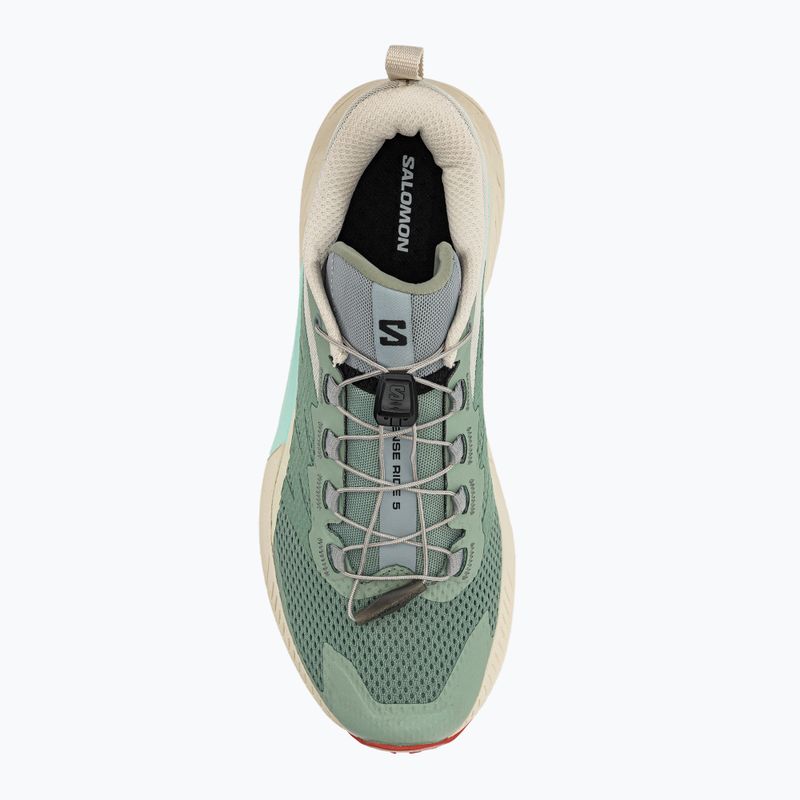 Încălțăminte de alergat pentru femei Salomon Sense Ride 5 Lily Pad/Rainy Day/Bleached Aqua L47212300 8