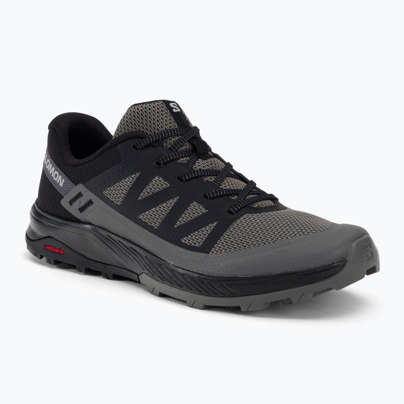 Încălțăminte de trekking pentru bărbați Salomon Outrise neagră L47143100