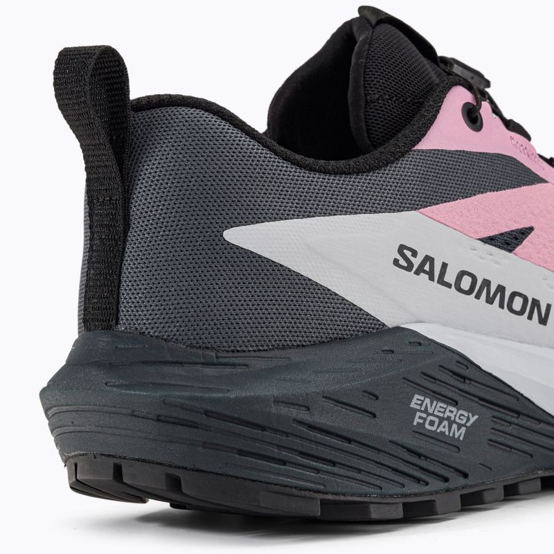 Încălțăminte de alergat pentru femei Salomon Sense Ride 5 mov-neagră L47147000 12