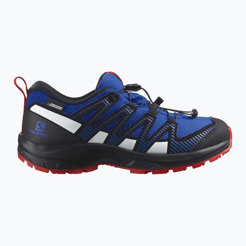 Încălțăminte de trekking pentru copii Salomon XA Pro V8 CSWP albastră L47126200 11
